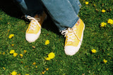 LadyBug – Canarino Yellow – Low Sneaker Gelb - Damensneaker - frei von synthetischen Materialien

