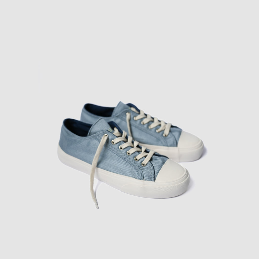 GrassHopper Low – Kawasemo Denim – Low Sneaker Blau - Herren - Ökologisch

